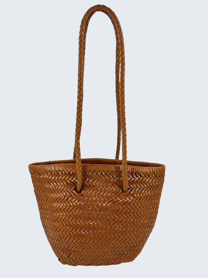 Cestino in Pelle intrecciata MH 420