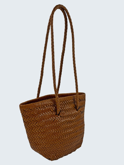 Cestino in Pelle intrecciata MH 420