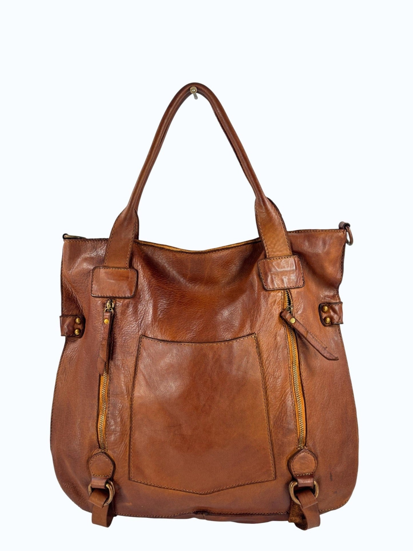 Borsa il pelle tinta in capo MH 134