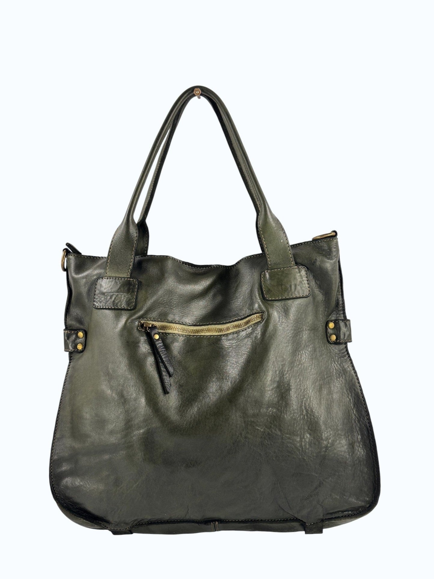 Borsa il pelle tinta in capo MH 134