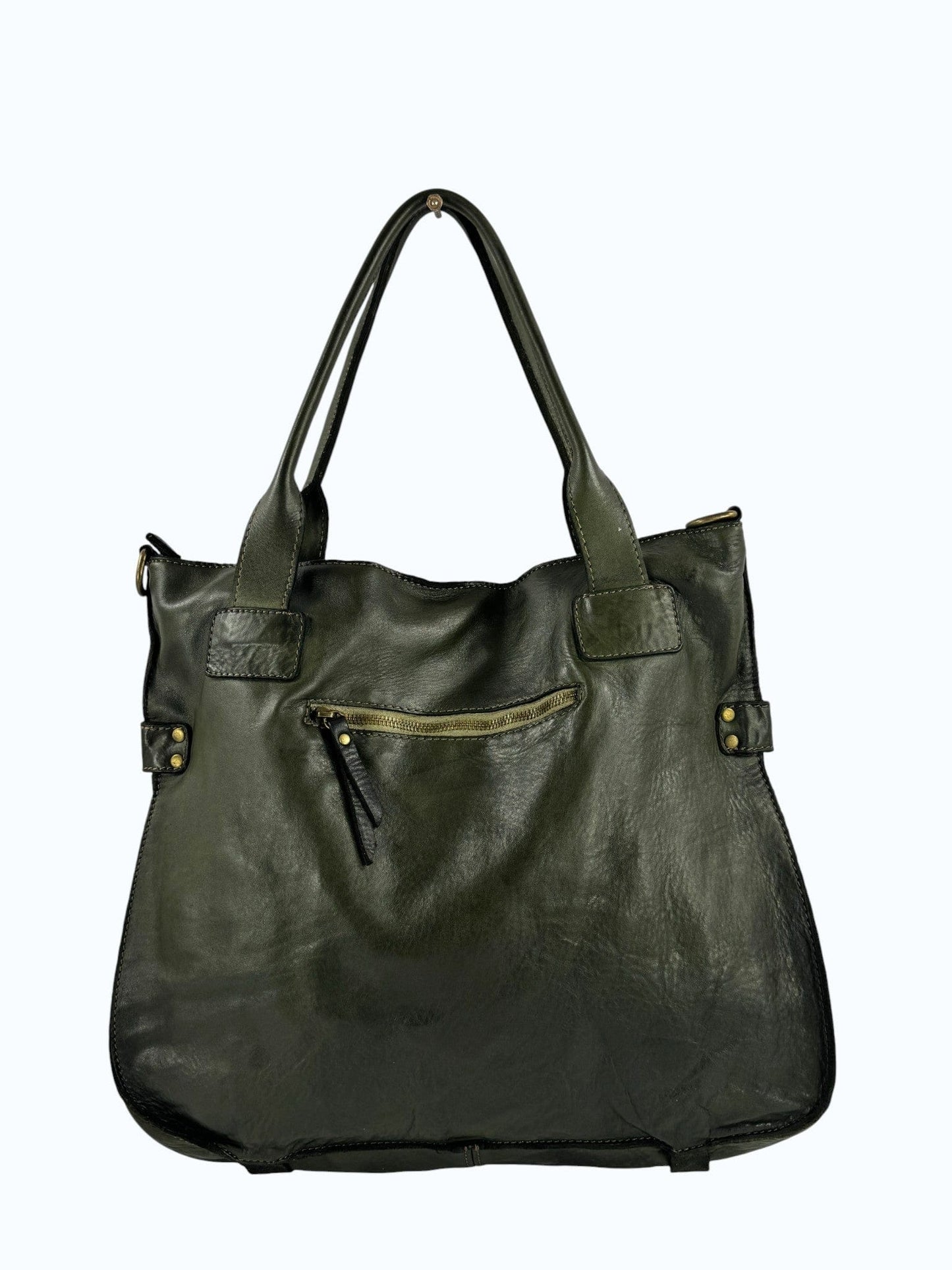 Borsa il pelle tinta in capo MH 134