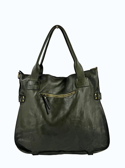 Borsa il pelle tinta in capo MH 134