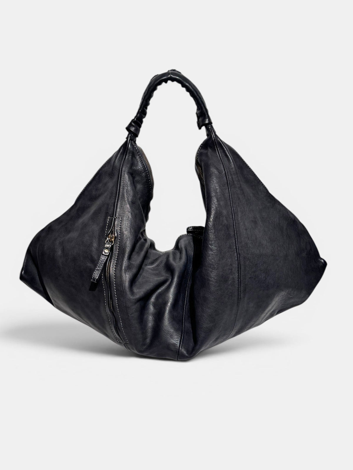borsa pelle mahzel variante nero
