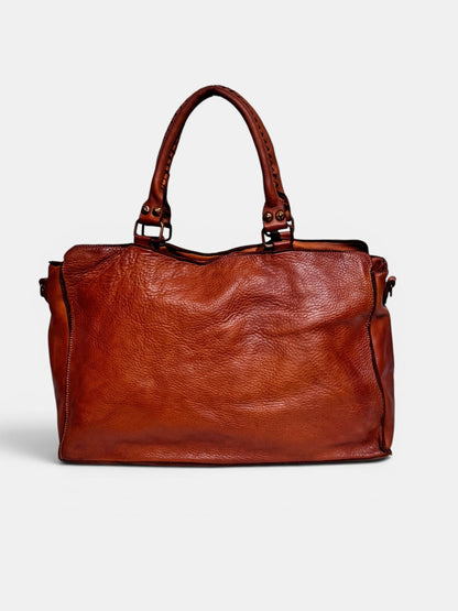 Borsa MH25 in pelle lavata