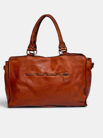Borsa MH25 in pelle lavata