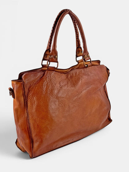 Borsa MH25 in pelle lavata