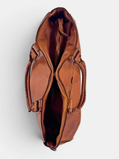 Borsa MH25 in pelle lavata