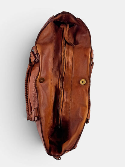 Borsa MH25 in pelle lavata