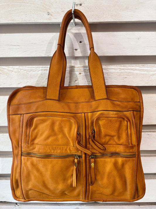 Borsa TJ in pelle morbida