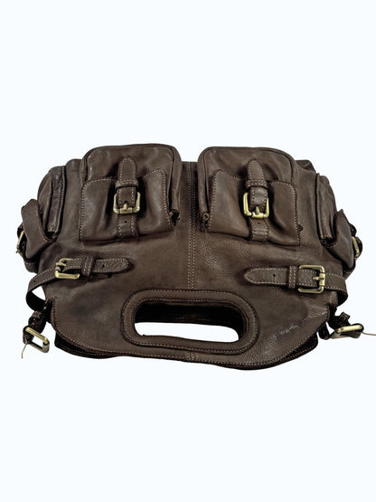 Bauletto in pelle tinto in capo AL237