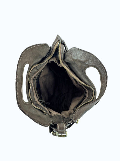 Bauletto in pelle tinto in capo AL237