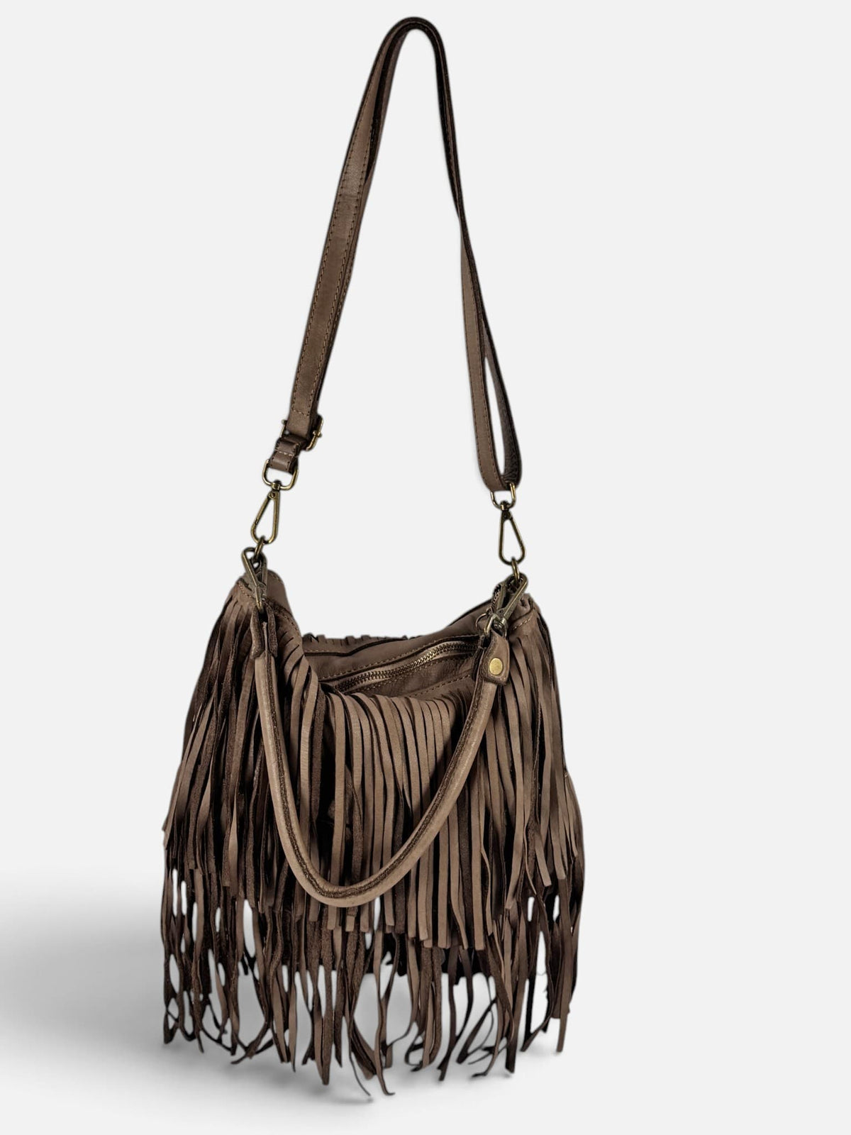 Pochette con Frange e manico AL26