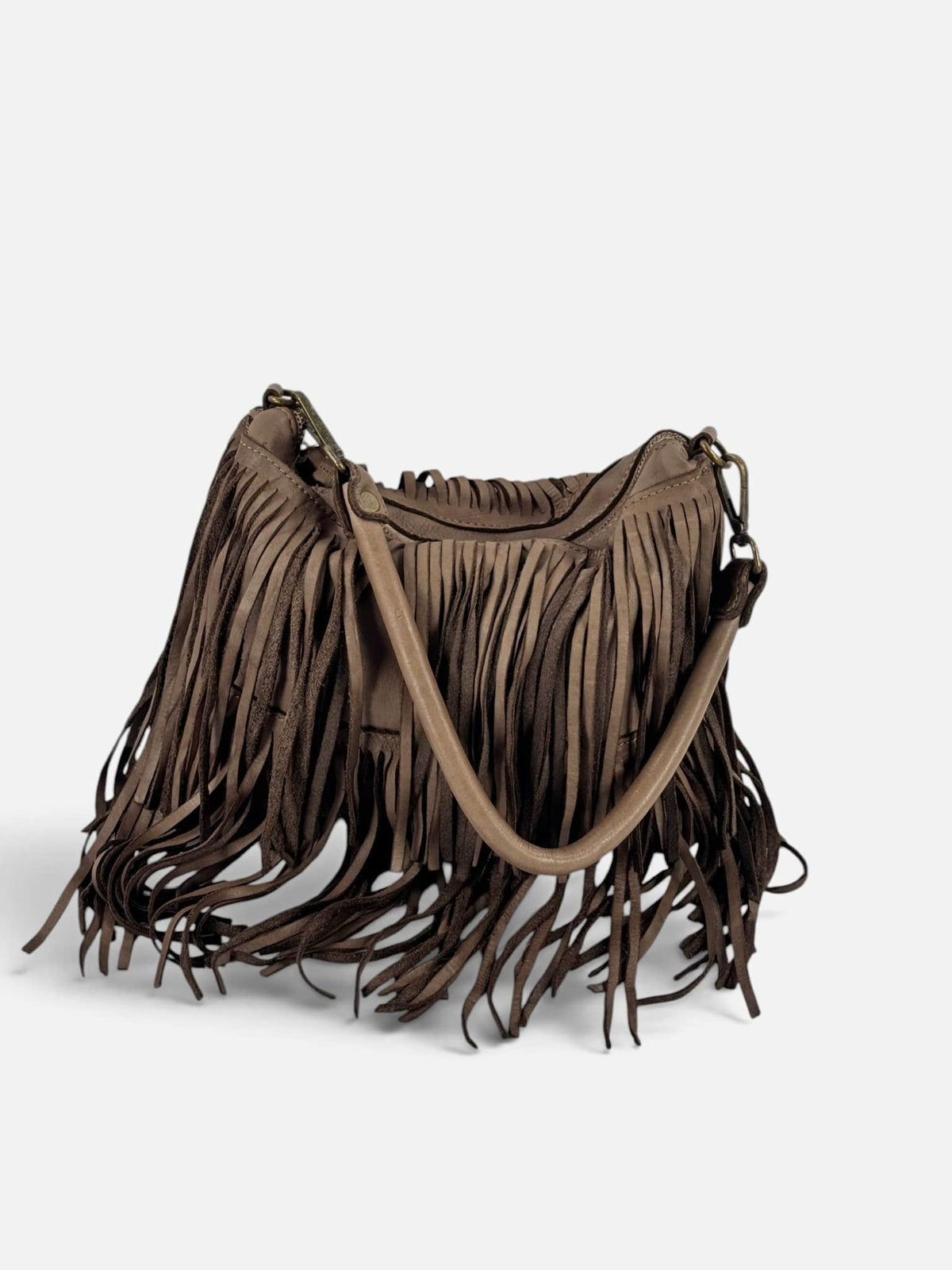Pochette con Frange e manico AL26