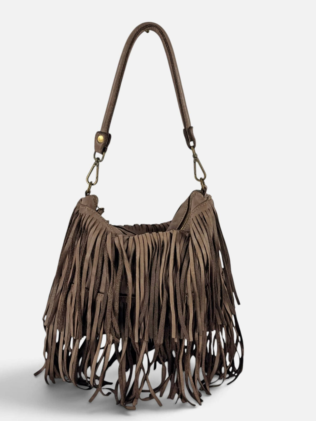 Pochette con Frange e manico AL26