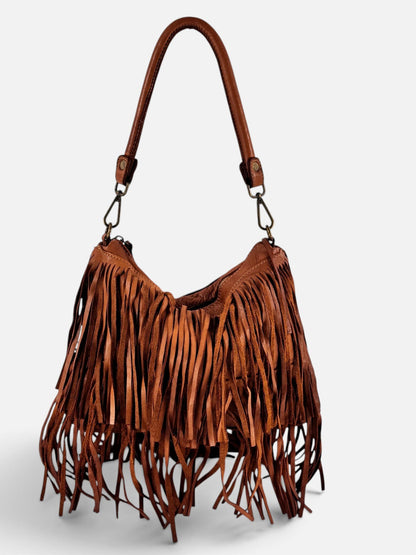 Pochette con Frange e manico AL26