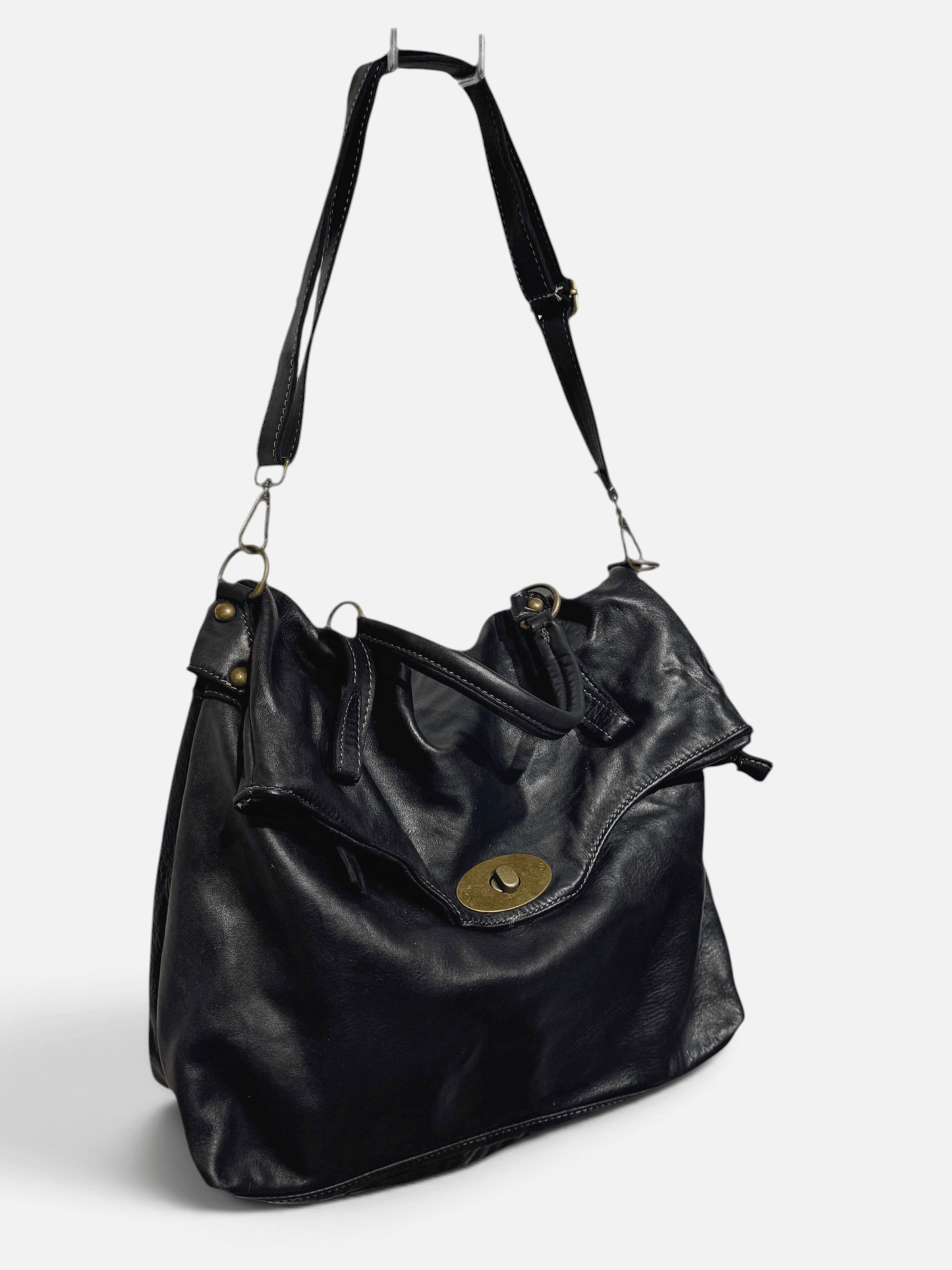 borsa pelle mahzel made in italy pelle lavata