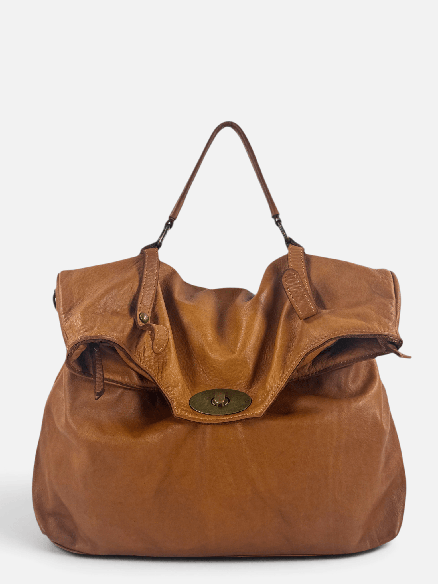 borsa pelle morbida mahzel made in italy