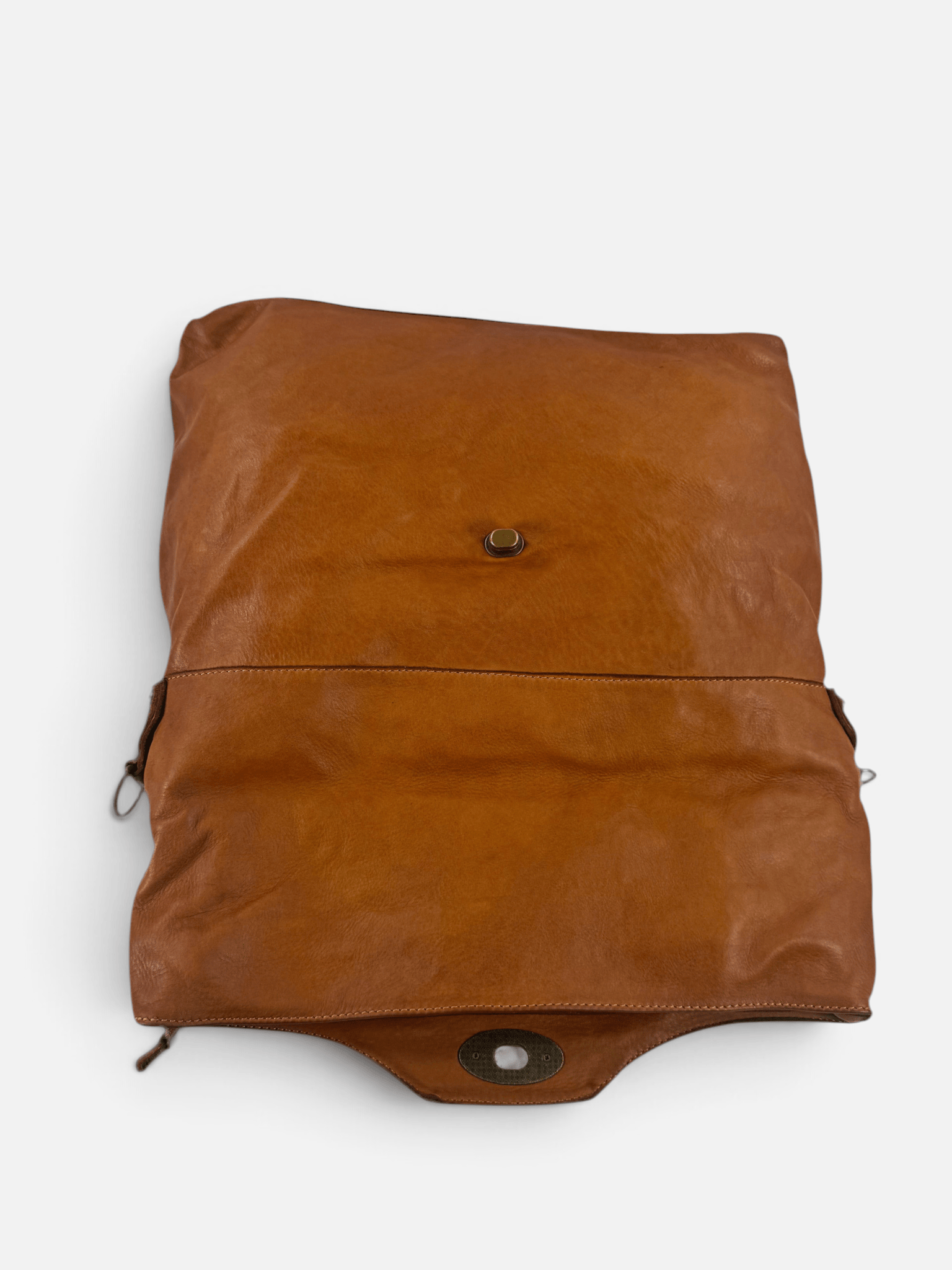 borsa pelle mahzel dettaglio chiusura