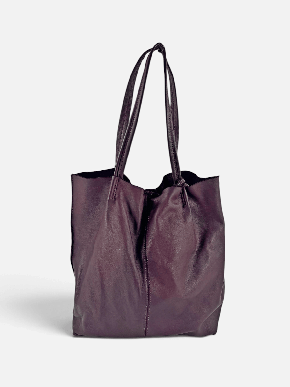 Shopper Sfoderata Liberty – Pelle Lavata Made in Italy