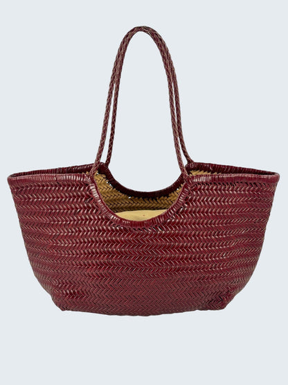 Shopper in pelle intrecciata MH 425