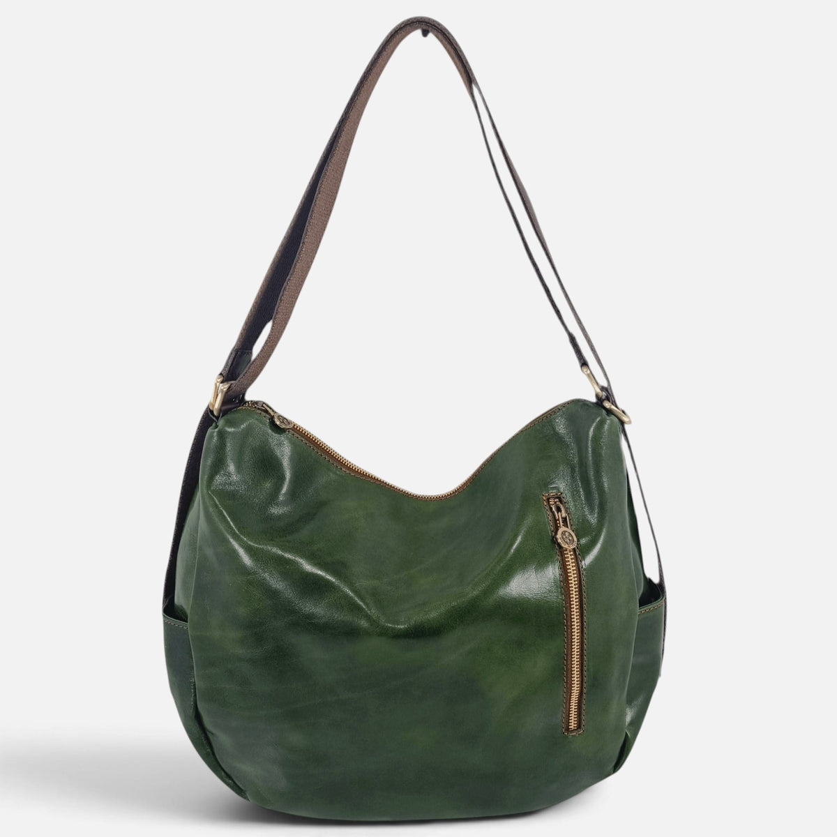 Borsa/ Zaino in cuoio al vegetale-Mahzel