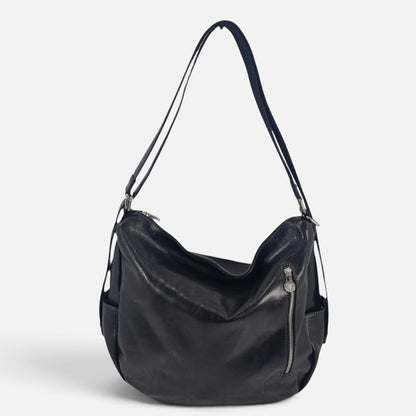 Borsa/ Zaino in cuoio al vegetale-Mahzel