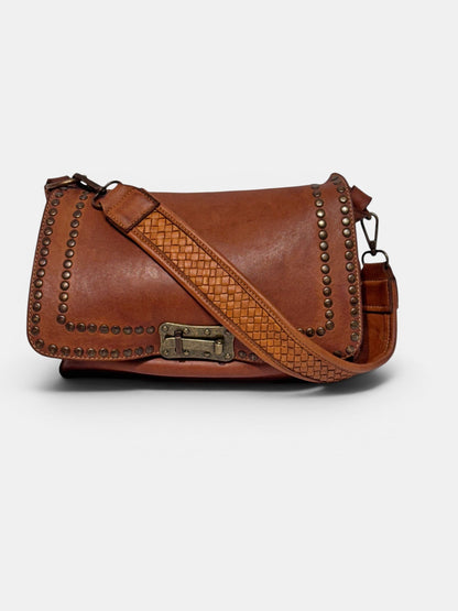 Borsetta MH 067 – Pelle Lavata con Borchie | Made in Italy