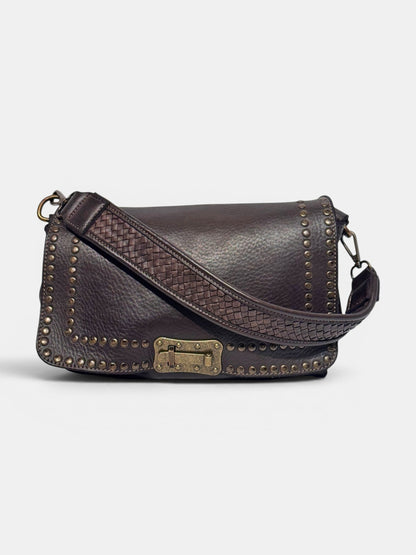 Borsetta MH 067 – Pelle Lavata con Borchie | Made in Italy