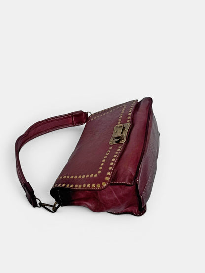 Borsetta MH 067 – Pelle Lavata con Borchie | Made in Italy