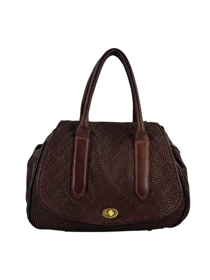 Borsa KZ in Pelle intrecciata