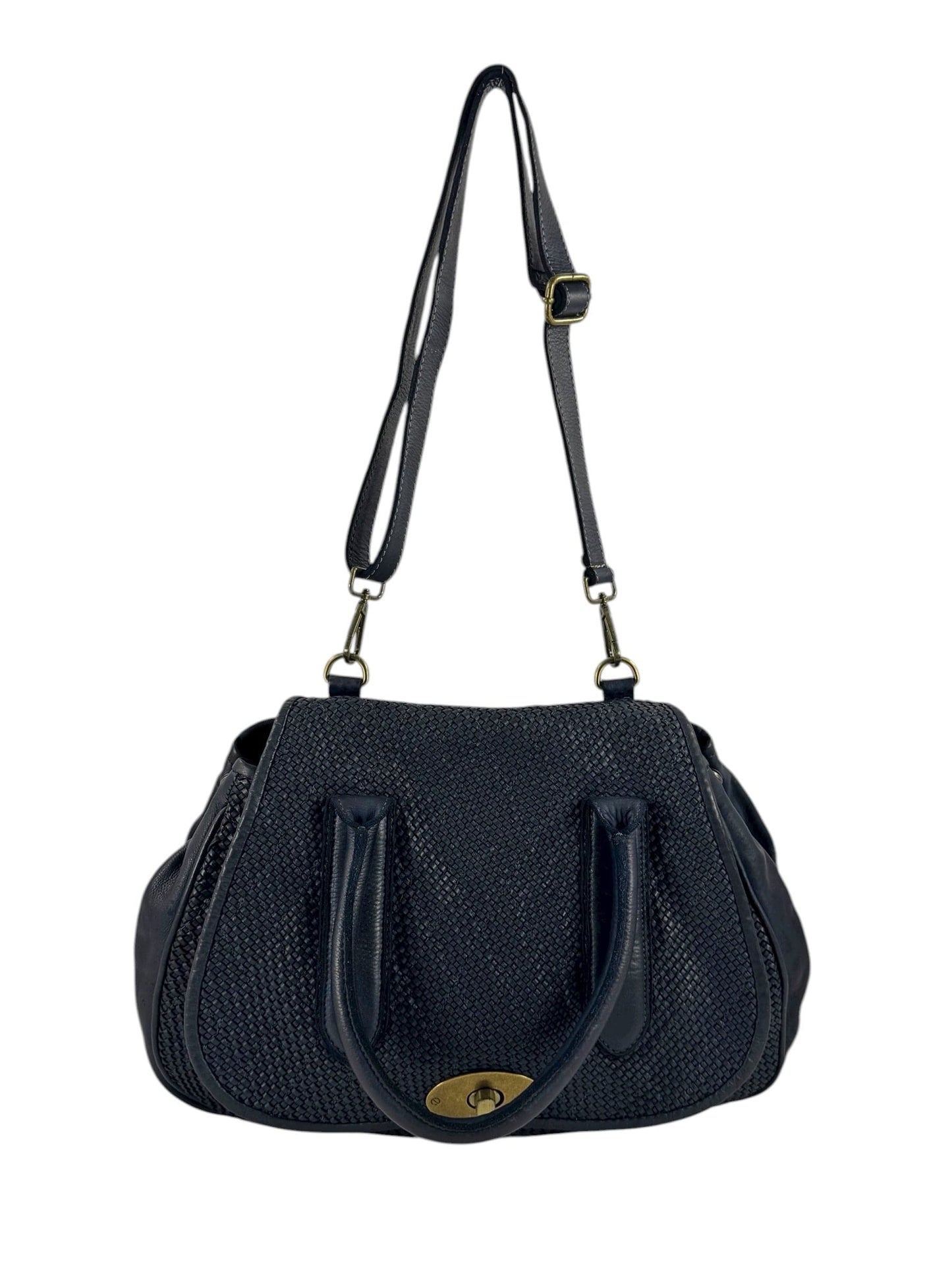 Borsa KZ in Pelle intrecciata