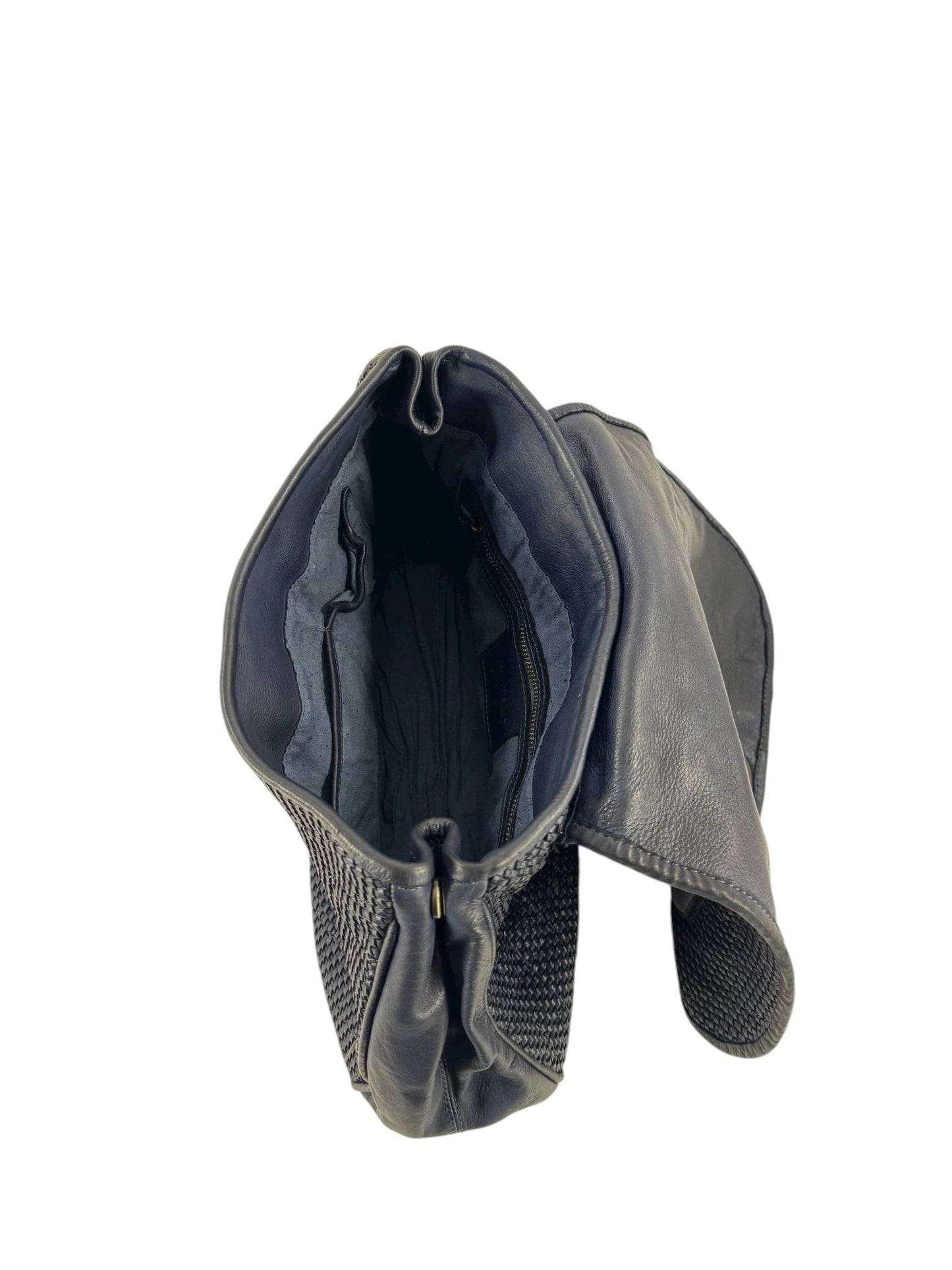 Borsa KZ in Pelle intrecciata