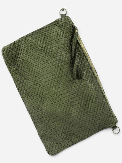 Borsetta e pochette intrecciata MH | Mahzel