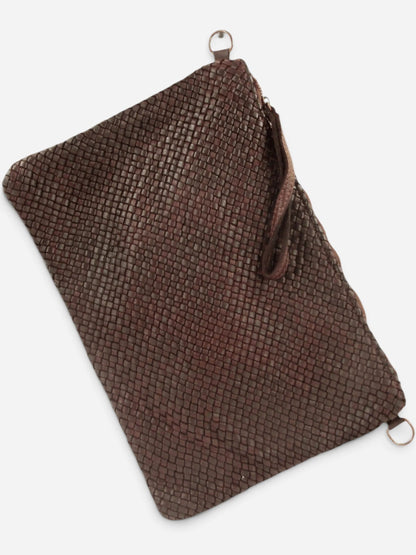 Borsetta e pochette intrecciata MH | Mahzel