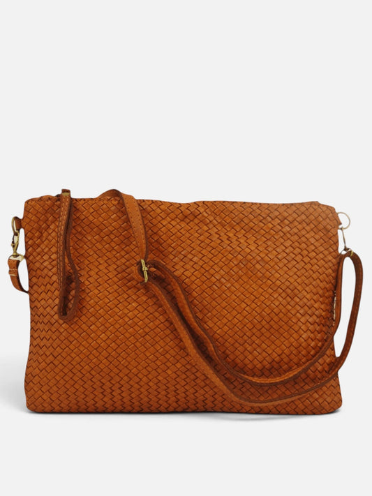 Borsetta e pochette intrecciata MH | Mahzel