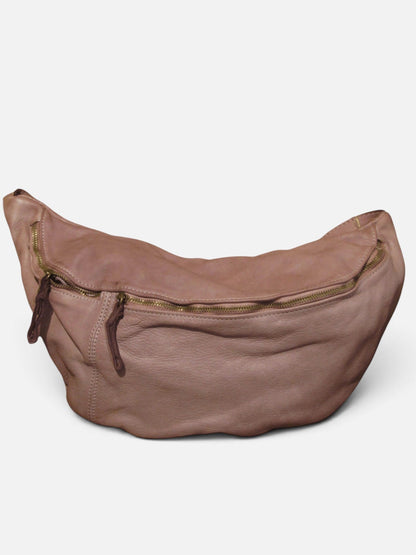 borsa  a spalla mahzel made in italy rosa