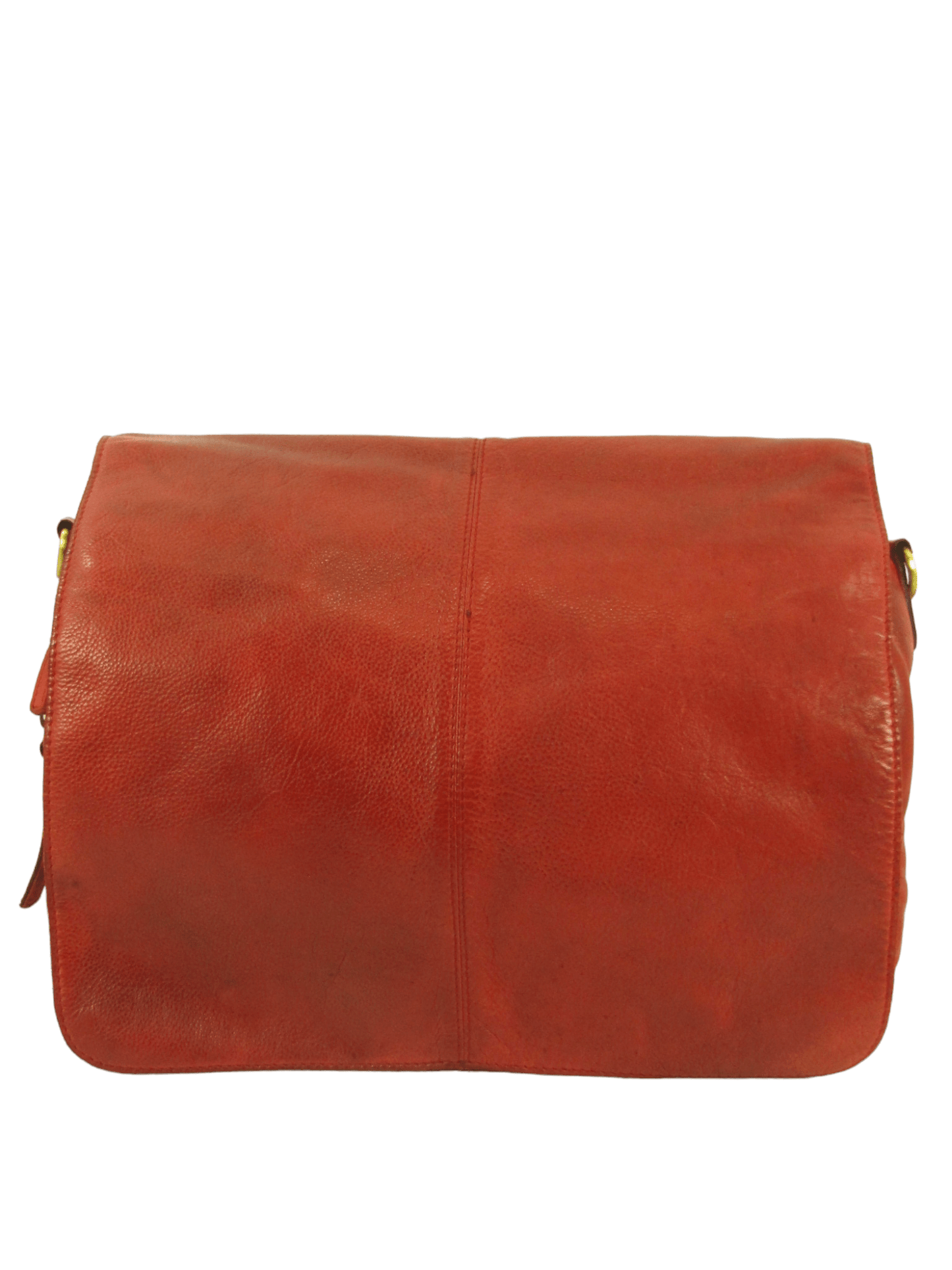 messenger in pelle effetto vintage multi scomparti -Mahzel