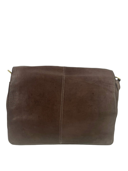messenger in pelle effetto vintage multi scomparti -Mahzel