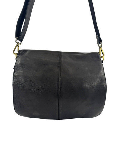 messenger in pelle effetto vintage multi scomparti -Mahzel