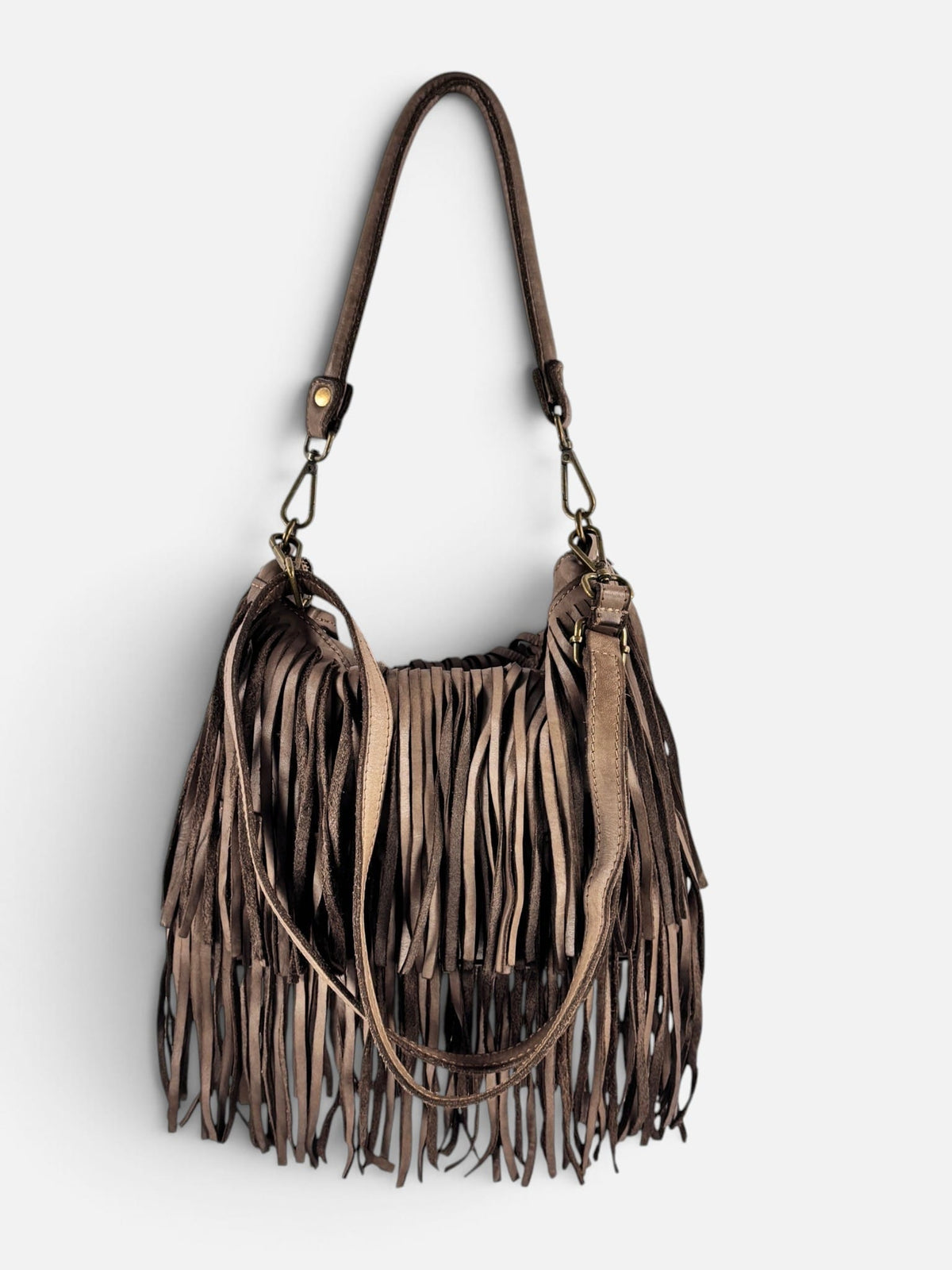 Pochette con Frange e manico AL26