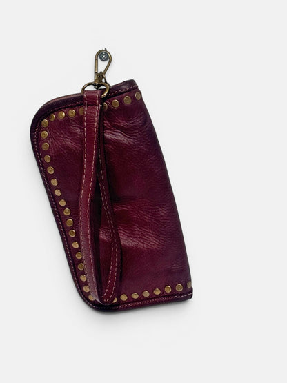 Portafoglio MH 001 – Pelle Lavata con Borchie | Made in Italy