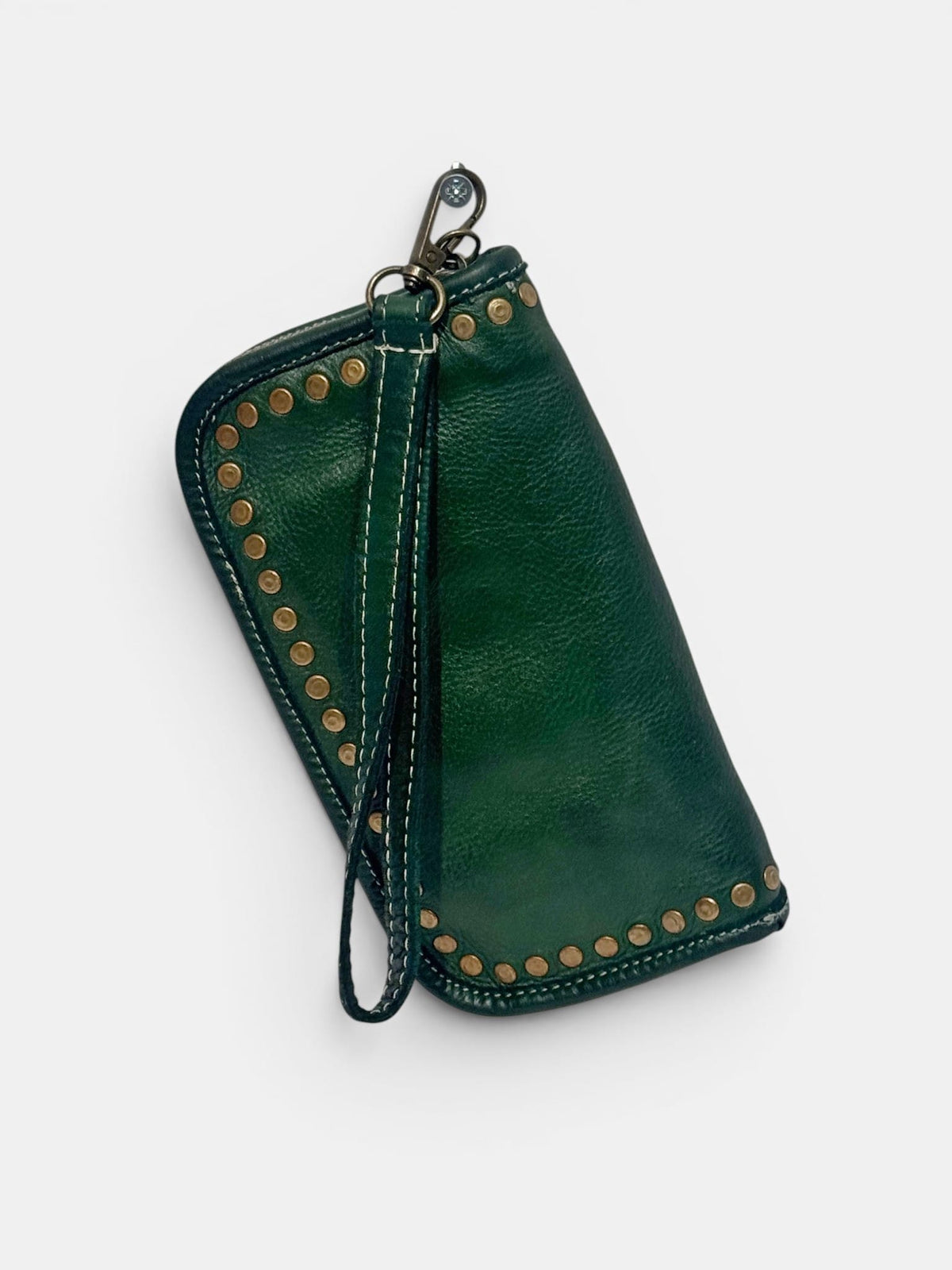 portafogli made in italy verde