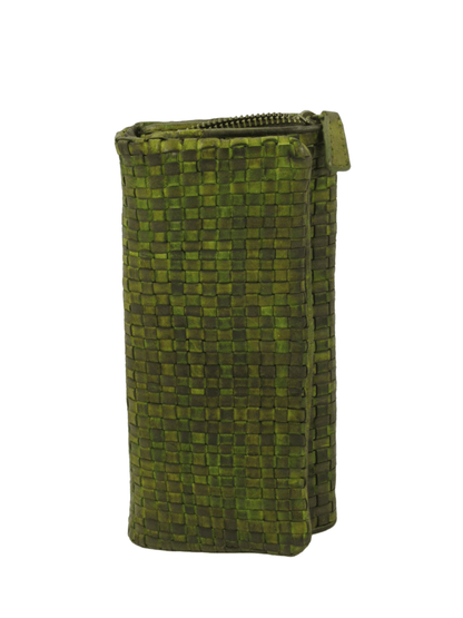 Portafogli a soffietto chiuso da bottone