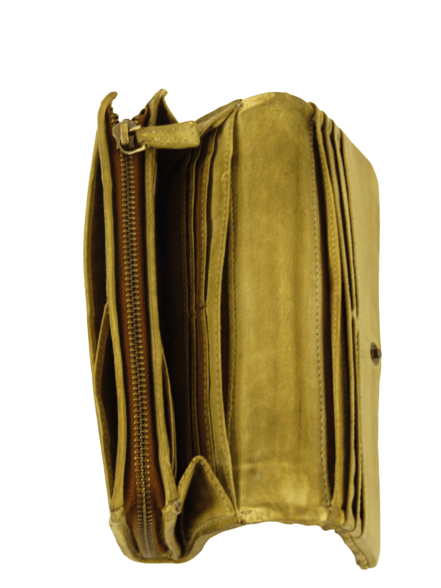 Portafogli a soffietto chiuso da bottone