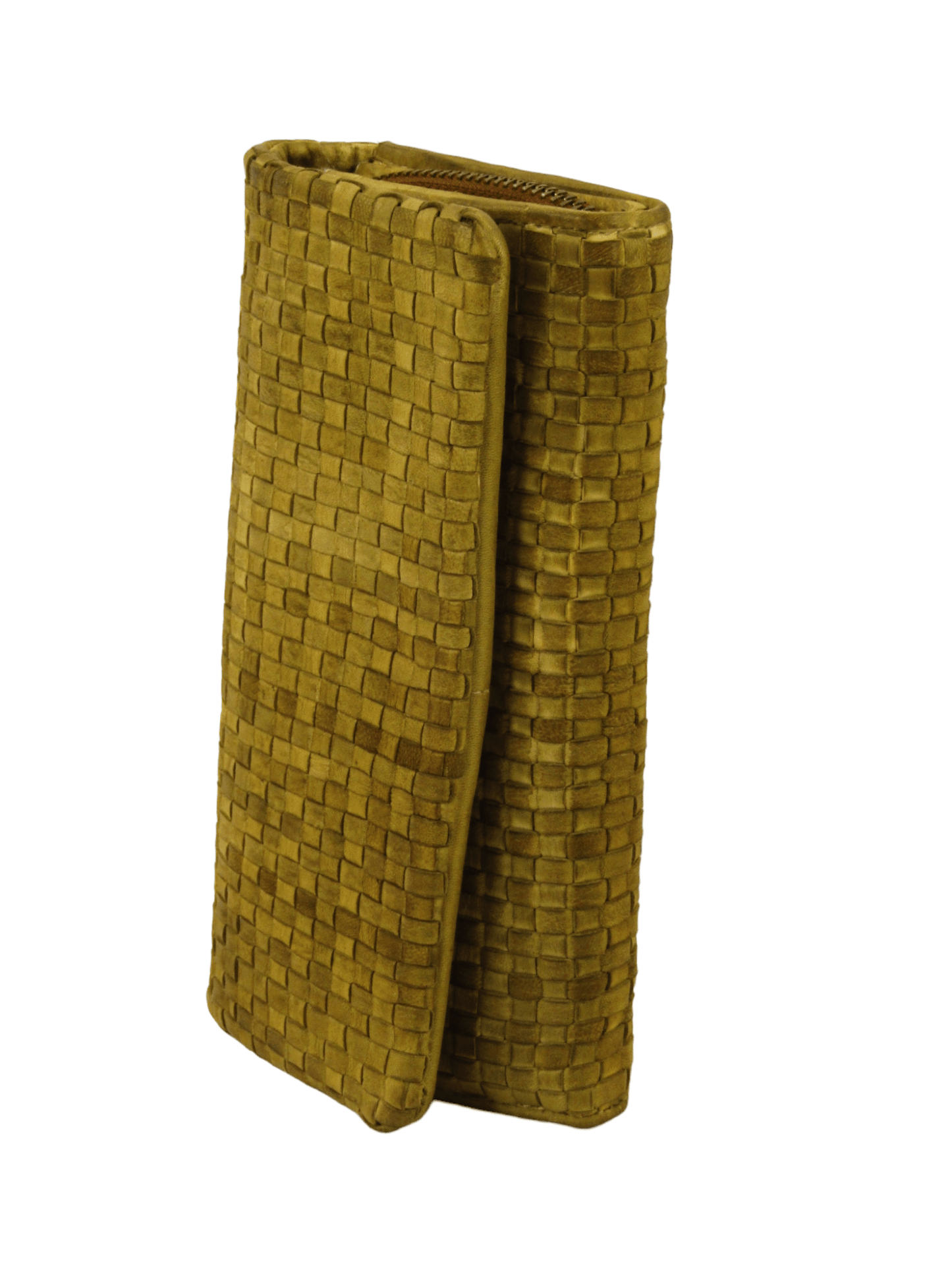 Portafogli a soffietto chiuso da bottone