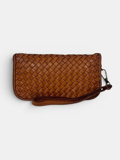 Portafoglio MH 002 – Pelle Intrecciata Lavata | Made in Italy