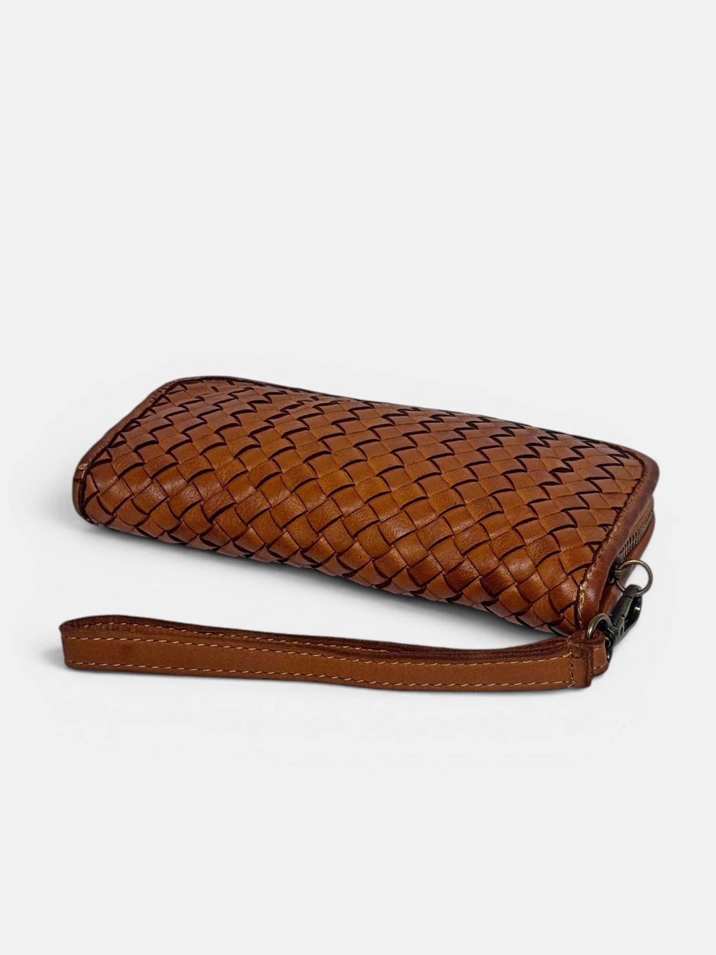 Portafoglio MH 002 – Pelle Intrecciata Lavata | Made in Italy