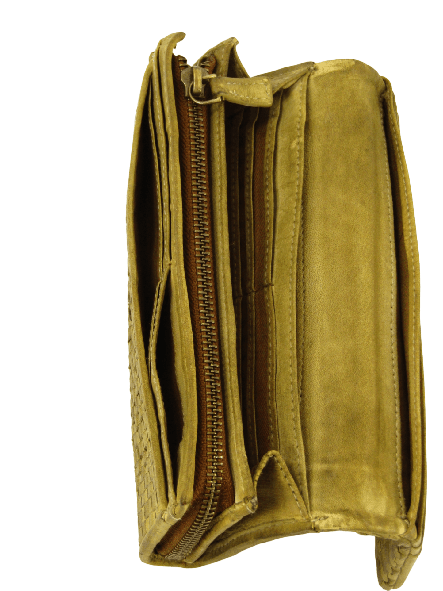 Portafogli a soffietto chiuso da bottone