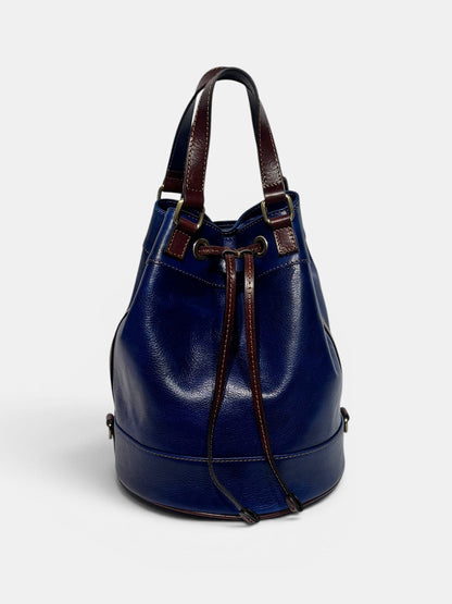 Secchiello Larissa in Cuoio Vegetale – Borsa Artigianale Made in Italy | Mahzel