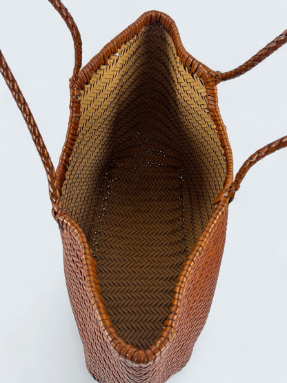 Shopper in pelle intrecciata MH 425